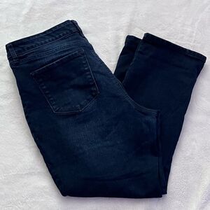 Bandolino Denim Jeans Size 16 Petite Dark Wash
